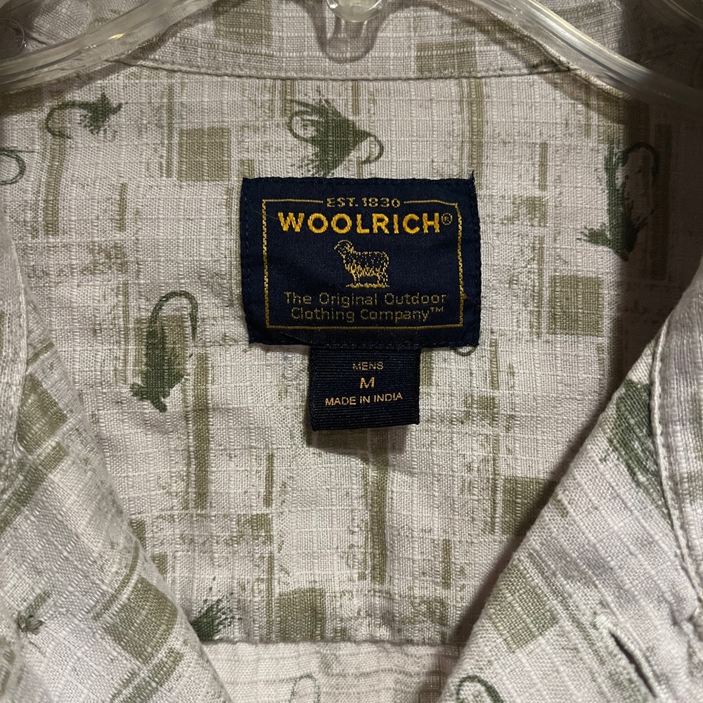 WOOLRICH FISHING LURE SHIRT